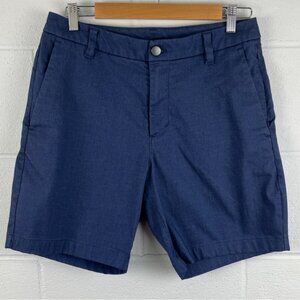 Lululemon men’s classic fit short 7” blue oxford performance size 30